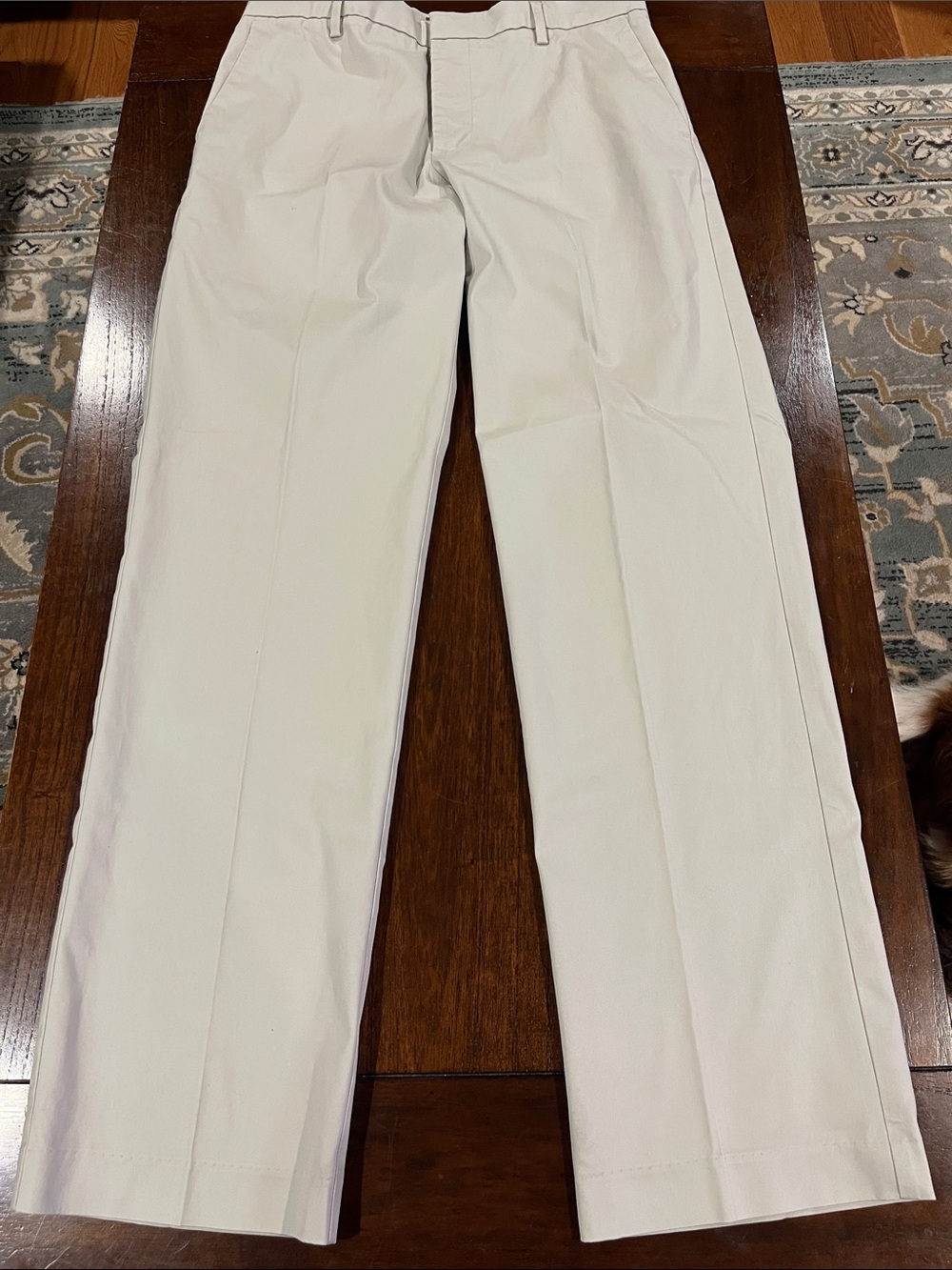 Dockers Straight-Leg Chinos in Light Cream